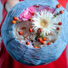 Peach Blossom & Freesia Bouquet